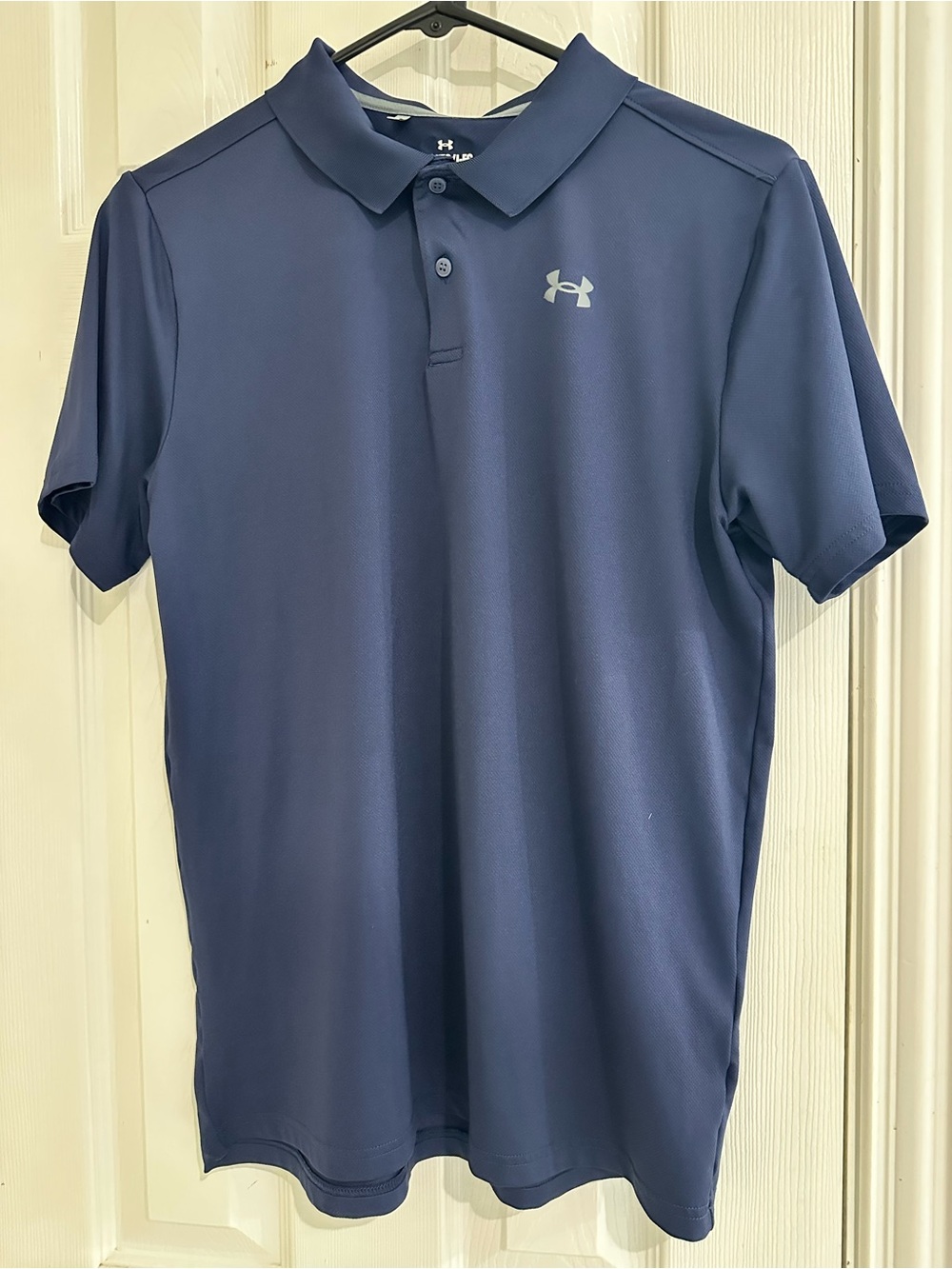 Under Armour Youth XL Navy Performance Polo